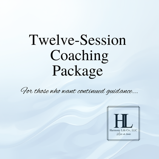 Twelve Session Coaching Package